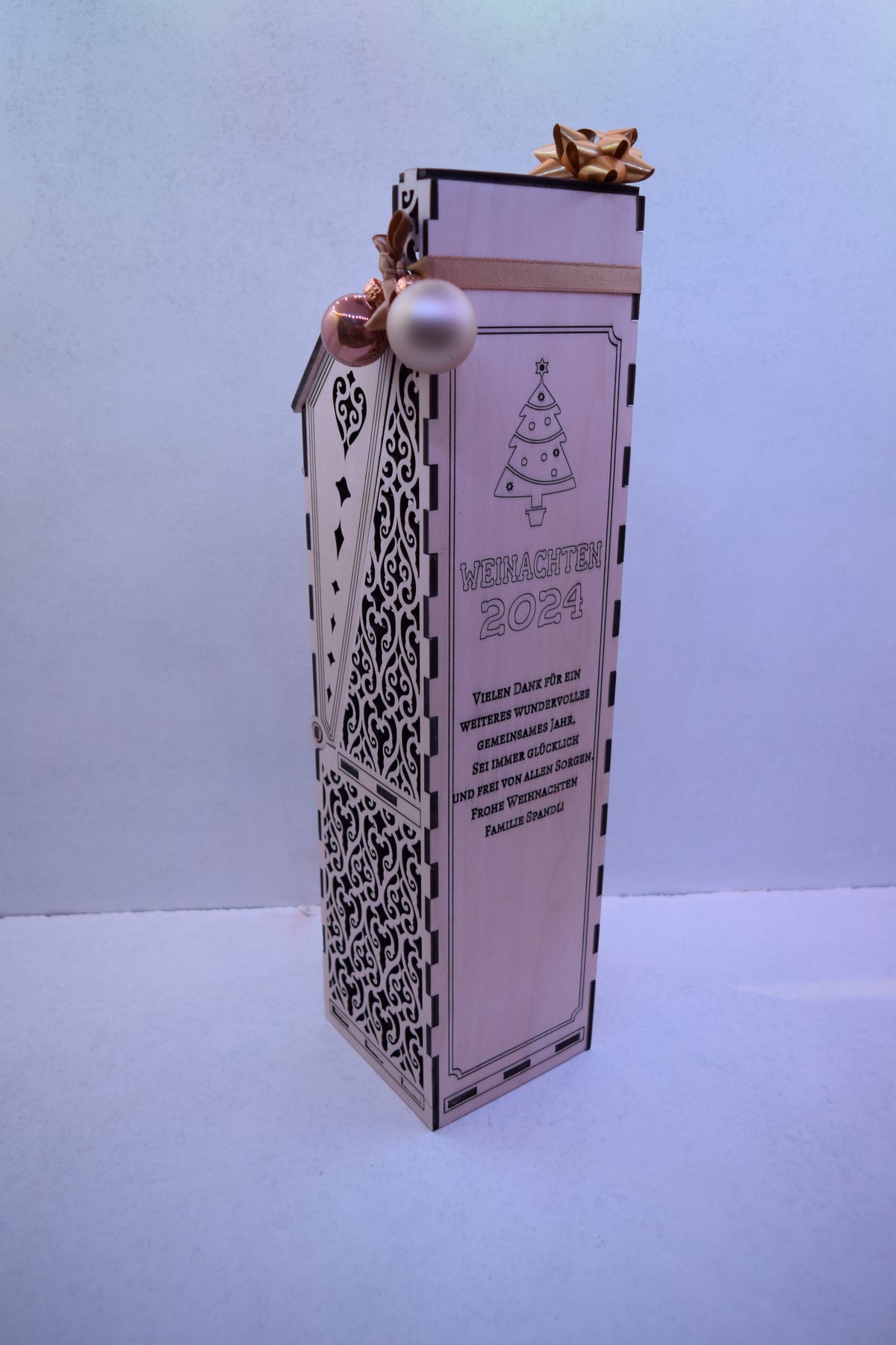 Wine Box Floral Premium
