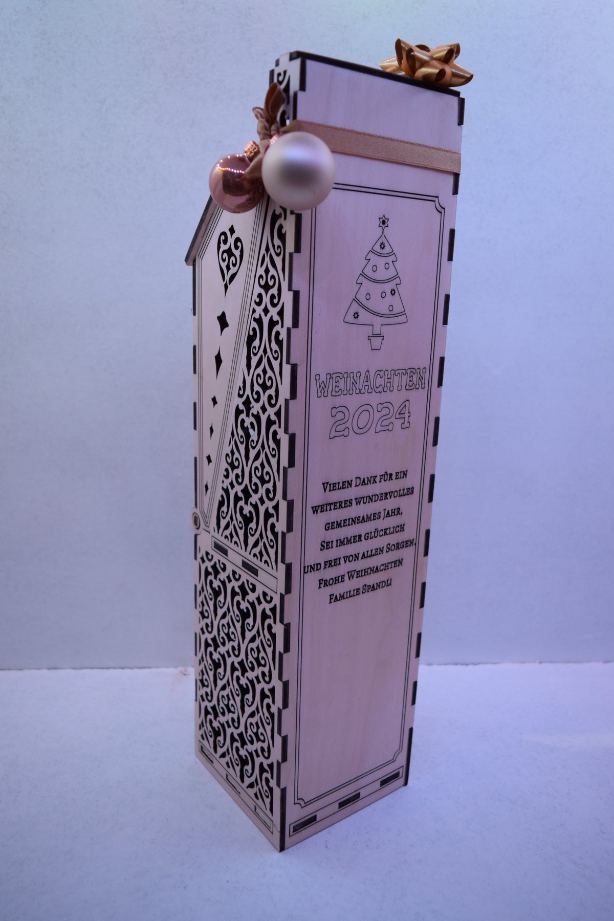 Wine Box Floral Premium