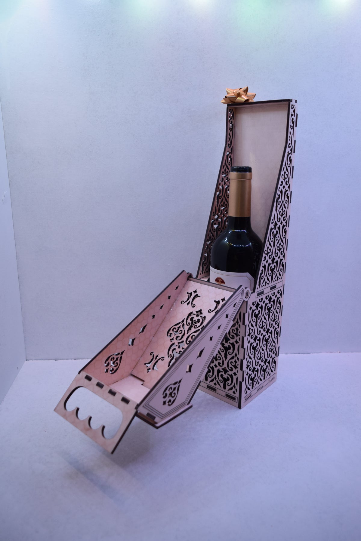 Wine Box Floral Premium